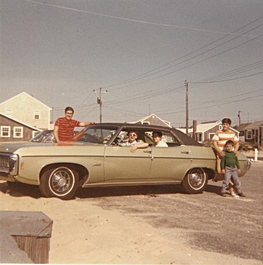 o22a.jpg - Our new Chevy Impala, July 1969