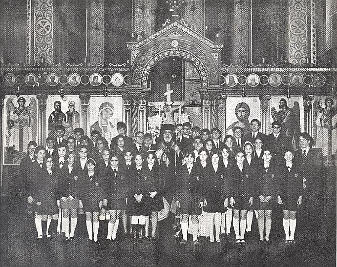 o24a.jpg - Saint Demetrios Day School picture with Archbishop Iakovos