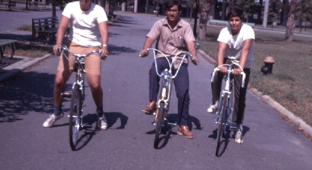 s019.jpg - The brothers on a bicycle outing, Summer 1970.