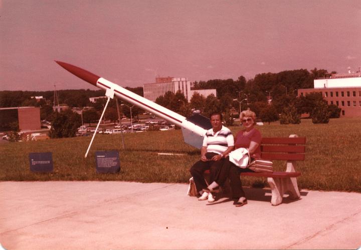 p137.jpg - Mom and Dad at Goddard Space Flight Center, August 1982.