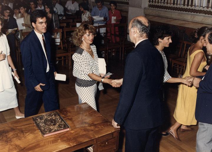 r001.jpg - My second-cousin Evgenia receiving her law degree in August 1987.