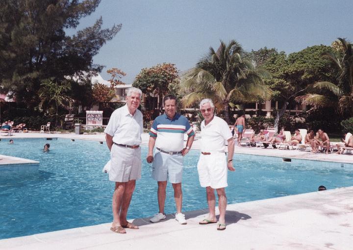 r134.jpg - Antoni Antoniades, Charles Kouvaris and Mike Georghiou, Freeport, Bahamas, 1992.