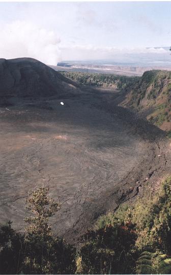 h083.jpg - Kiiauea Iki Crater from Crater Rim Drive.