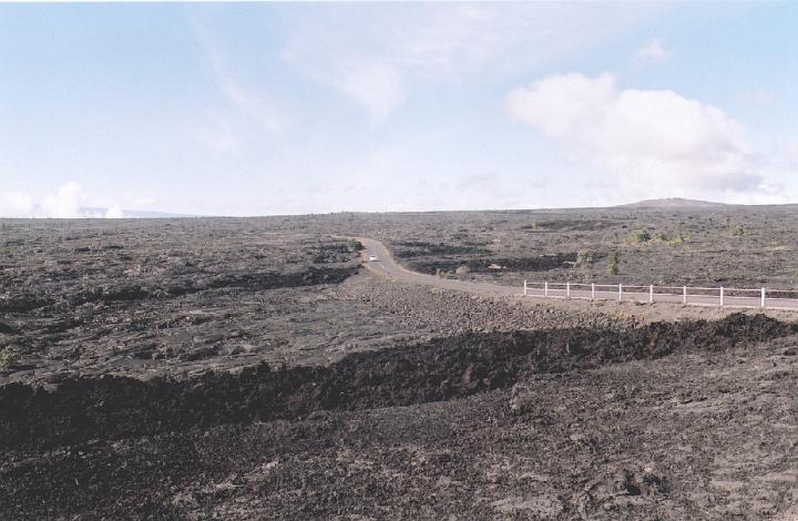 h091.jpg - View of old lava fields from the Chain of Craters Road.