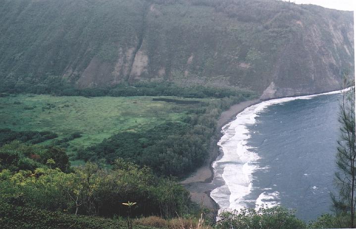 h097.jpg - The lush Waipi'o Valley.