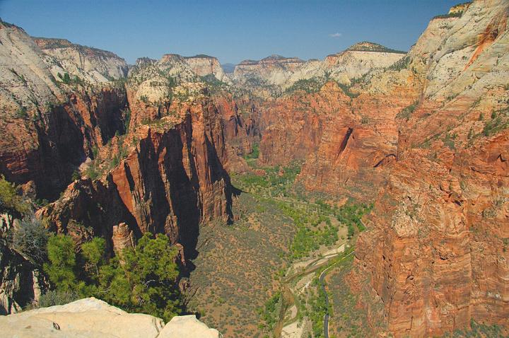 031.jpg - View of the valley from the top of Angels Landing. Definately worth the hike. VF